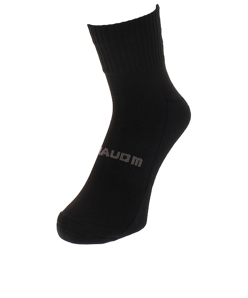 サッカー ソックス 靴下 フットサルショートソックス 750GM9OK4603-BLK-M 25-27cm