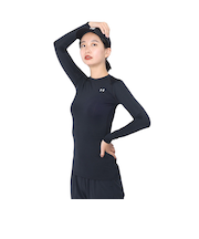 アンダーアーマー（UNDER ARMOUR）ヒートギア(夏向け) コンプレッション クルーネック 長袖シャツ 1358604 BLK AT オンライン価格 速…