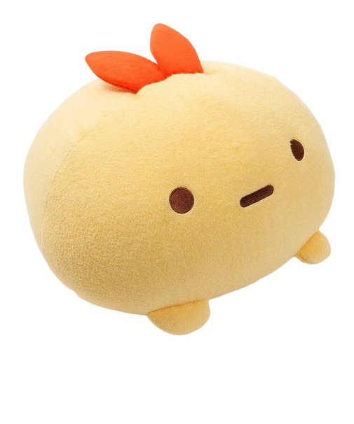 すみっコぐらし スーパーもーちもち大福クッションS えびふらいのしっぽ MX35601