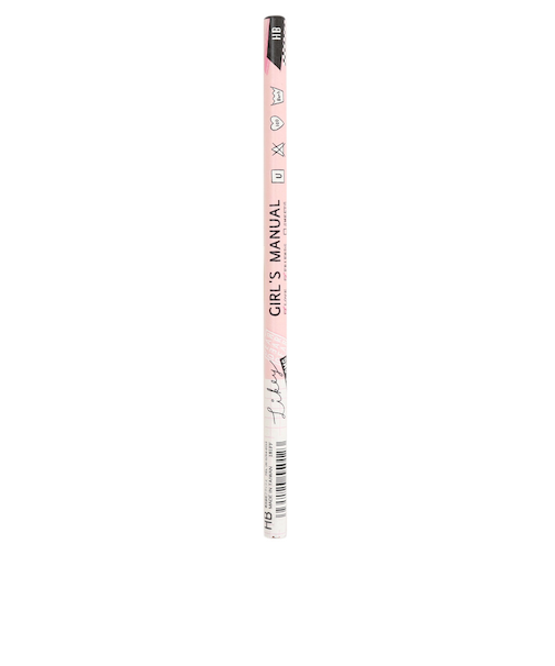 クラックス（CRUX）鉛筆HB GIRLS MANUAL 55012
