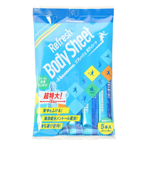 リフレッシュボディシート 超特大 5本入り 163603
