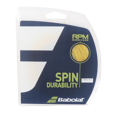 バボラ（BABOLAT）硬式テニスストリング RPM HURRICANE 125 241141