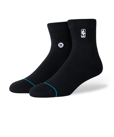 スタンス(STANCE)LOGOMAN ST クォーターソックス A356A20LOG BLK