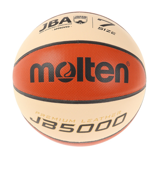 モルテン（molten）バスケットボール 7号球 (一般 大学 高校 中学校) 男子 検定球 JB5000 B7C5000-X 自主練 屋内 室内