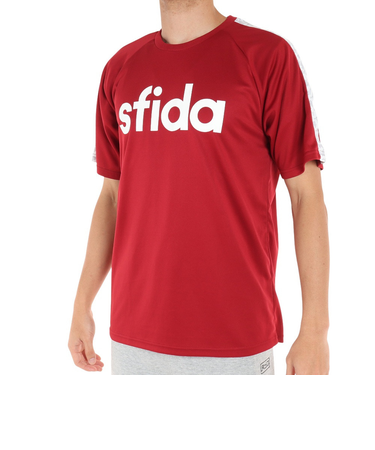 スフィーダ（SFIDA）サッカーウェア メンズ BP プラクティスシャツ 半袖 Tシャツ LINE SA-21816 BGD