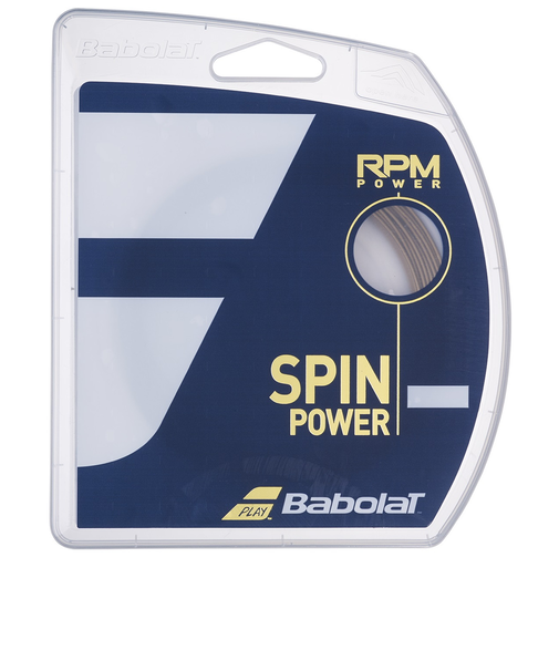 バボラ（BABOLAT）硬式テニスストリング RPM パワー 12M 125 241139-125
