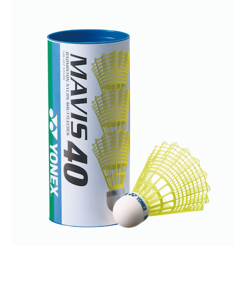 エックスティーエス（XTS）バドミントン ナイロンシャトル(3個入