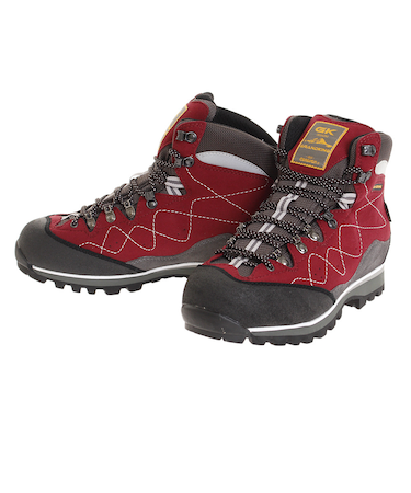 キャラバン（Caravan）ゴアテックス トレッキングシューズ ハイカット 登山靴 グランドキング GK83-02 ボルドー 0011832