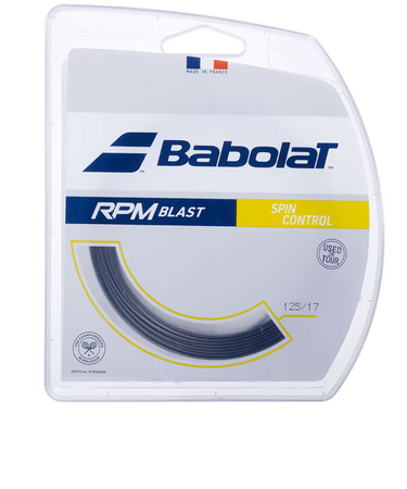 バボラ（BABOLAT）硬式テニスストリング RPM ブラスト 12M SIPN CONTROL 125 241101