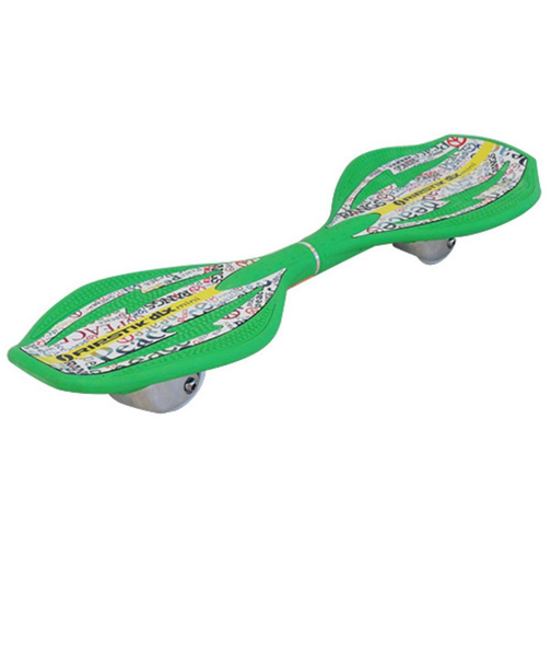 ラングスジャパン（RANGS）リップスティック スケートボード デラックスミニ ピースグリーン キッズ 子供【ラッピング不可商品】