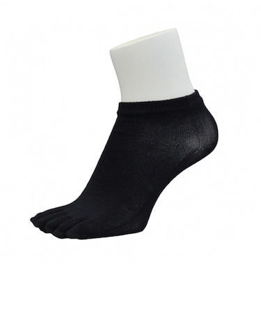 イトイエックス(itoix)ランニングソックス 5本指 ショート ソックス PSO-03-BLK