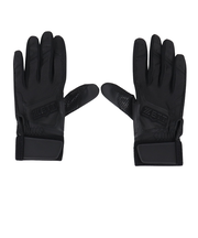 ゼット（ZETT）バッティンググローブ 両手用 手のひらシリコン加工 BG519HS-1900 高校野球対応 黒