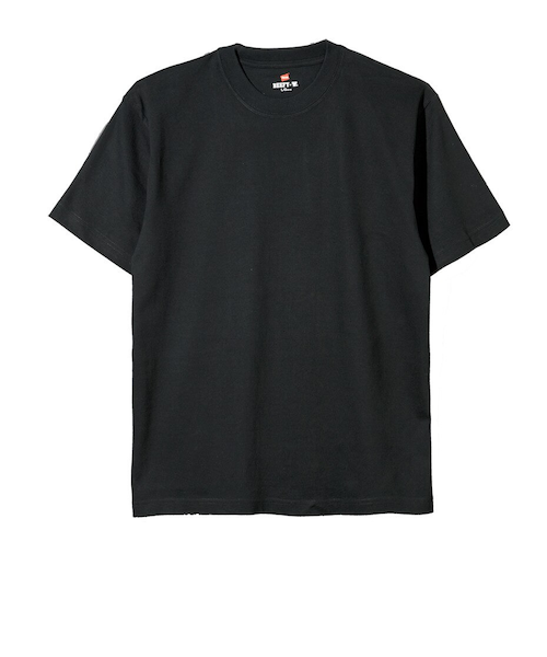 LLICA Tシャツ XXL 黒/赤　Hanes 総柄　炭黒 Hanes XL/古着 ヘインズ 半袖 ビンテージ Tシャツ メンズ 90s