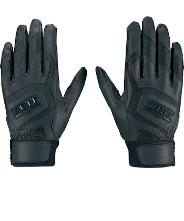 ゼット(ZETT)バッティンググローブ BG578HS-1900 両手用 高校野球対応 黒