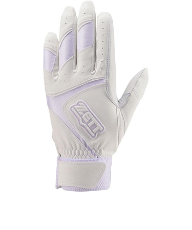 ゼット(ZETT)バッティンググローブ 両手用 BG680HSA-1100 高校野球対応 白