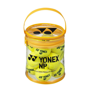 ヨネックス（YONEX）硬式用テニスボール ノンプレッシャーボール 12個入り TB-NP12-004