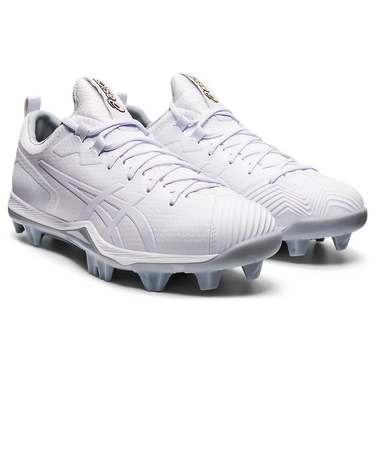 アシックス（ASICS）野球スパイク 白 樹脂底 ゴールドステージ i-Pro SM-S 1121A059.110 つま先補強