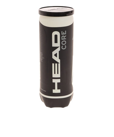 ヘッド（HEAD）テニスボール HEAD CORE 577163 1缶 3球入り 硬式テニス プレッシャーボール イエロー