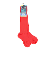 サッカー ソックス ドライプラス ストッキング 1足組 750GM9OK001-RED-J 赤 靴下 速乾