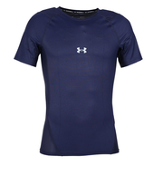 アンダーアーマー（UNDER ARMOUR）野球 アンダーシャツ アイソチル コンプレッション ショートスリーブ クルー ネイビー UPF1364732 MDN