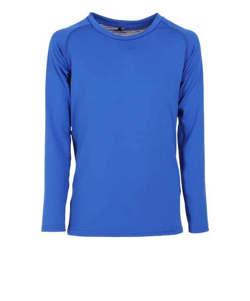 デュアリグ（DUARIG）サッカーウェア ジュニア ドライプラス抗菌ストレッチ丸首シャツ 742D1ES5711 BLU 速乾