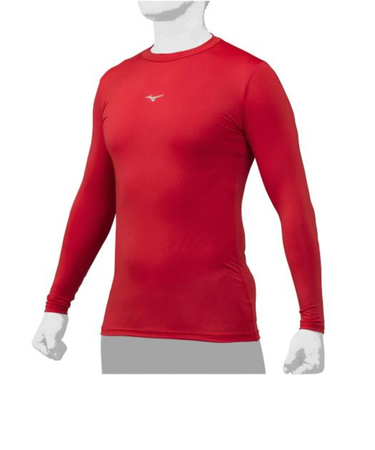 ミズノ（MIZUNO）野球 アンダーシャツ バイオギア ローネック長袖シャツ 12JA1C1162