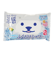 ひんやりふくだけシャワー グレープフルーツの香り 10枚入り 031560