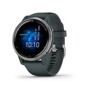 ガーミン(GARMIN)スマートウォッチ 時計 Venu2 ヴェニュー2 Granite Blue/Silver 010-02430-60