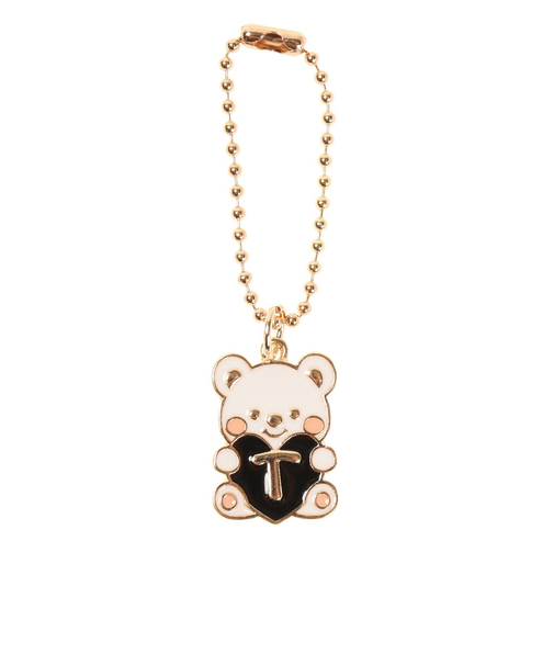 メタルベアイニシャル ブラック T HK007 BK T