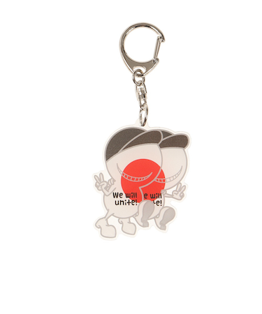 キャップ部活キーホルダー 団結 HK088