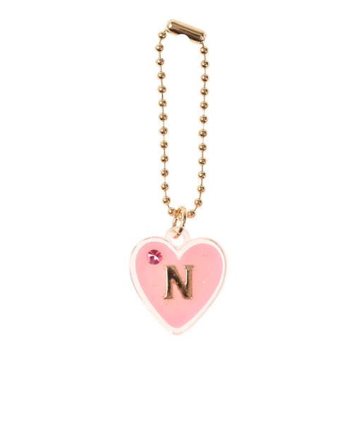 プチハートイニシャルチャーム N HK122PK N