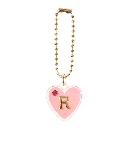 プチハートイニシャルチャーム R HK122PK R