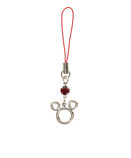 ラッキーベア誕生石色ストラップ 1月 HS027