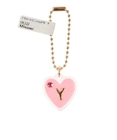 プチハートイニシャルチャーム Y HK122PK Y
