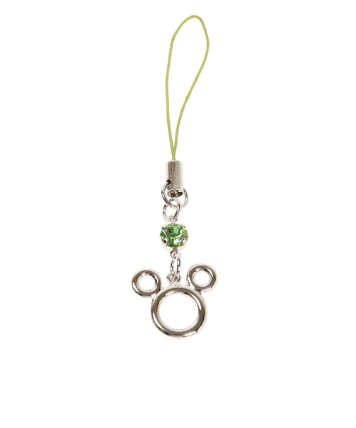 ラッキーベア誕生石ストラップ 8月 HS027