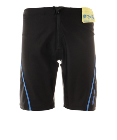 アリーナ(ARENA)水着 メンズ 水泳 ルーズスパッツ 動けるフィットインナー ジップ付 トレーニング フィットネス LAR-1305 BKBU