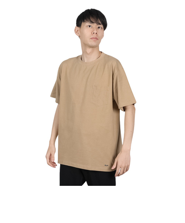 Tシャツ メンズ 半袖 ショートスリーブ ポケット SL-ALL-002-BEG カットソー