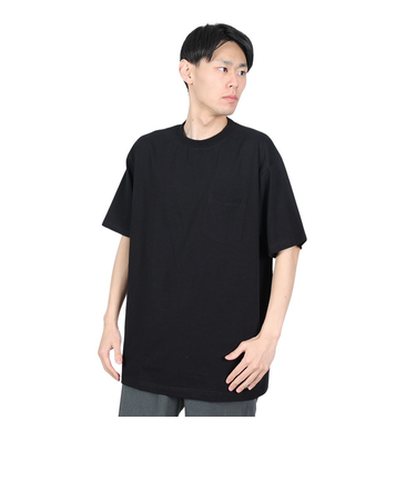 Tシャツ メンズ 半袖 ショートスリーブ ポケット SL-ALL-002-BLK カットソー