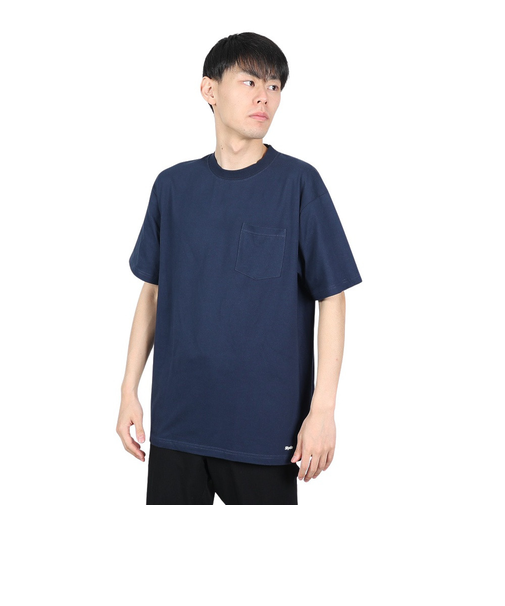 Tシャツ メンズ 半袖 ショートスリーブ ポケット SL-ALL-002-NVY カットソー