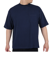 Tシャツ メンズ 半袖 ビッグ ショートスリーブ ポケット SL-ALL-005-NVY カットソー