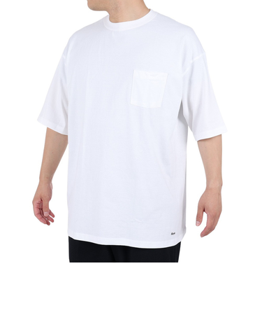 Tシャツ メンズ 半袖 ビッグ ショートスリーブ ポケット SL-ALL-005-WHT カットソー