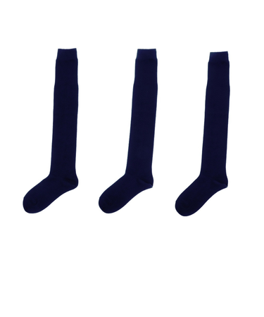 エックスティーエス(XTS)野球 3足組ソックス ロングタイプ 727G1RN3904L NVY