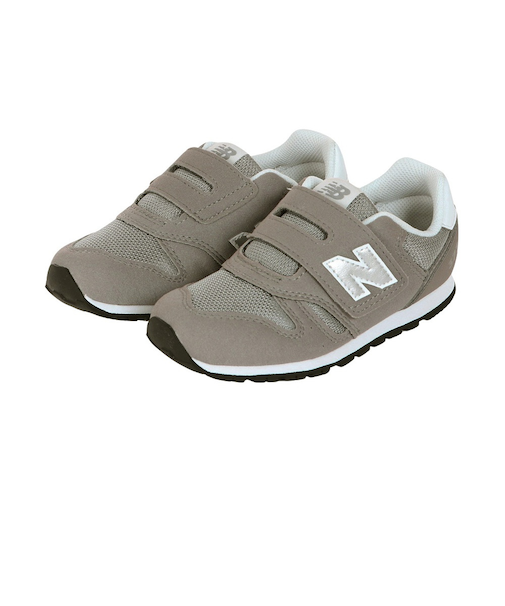 ニューバランス（new balance）スニーカー 373 IZ373 KG2 W グレー ベビー ジュニア スポーツシューズ カジュアル 子供 靴 マジック…