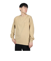Tシャツ メンズ 長袖 スリーブポケット SL-ALL-004-BEG