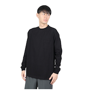Tシャツ メンズ 長袖 スリーブポケット SL-ALL-004-BLK