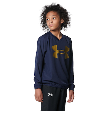アンダーアーマー（UNDER ARMOUR）野球ウェア ジュニア ジュニア ウーブン Vネック ジャケット 1368896 410