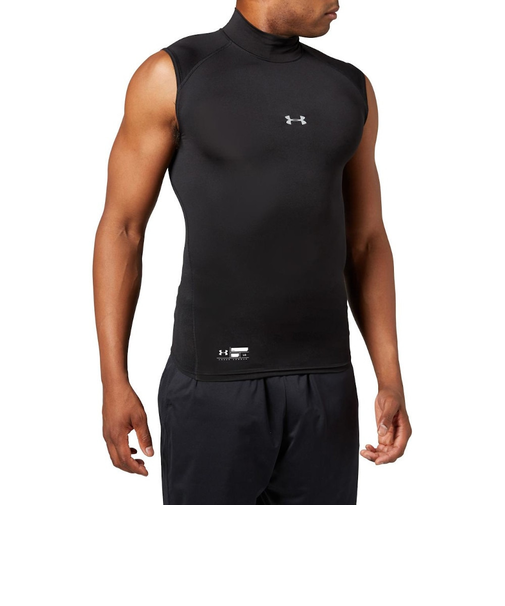 アンダーアーマー(UNDER ARMOUR)野球 アンダーシャツ ヒートギアアーマー コンプレッション スリーブレス モック 1358641 001 速乾