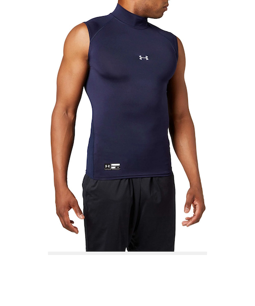 アンダーアーマー（UNDER ARMOUR）野球 アンダーシャツ ヒートギアアーマー コンプレッション スリーブレス モック 1358641 410 速乾