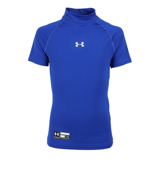 アンダーアーマー(UNDER ARMOUR)野球 アンダーシャツ ジュニア ボーイズ ユース ヒートギアアーマー ショートスリーブ モック 1358650 4…