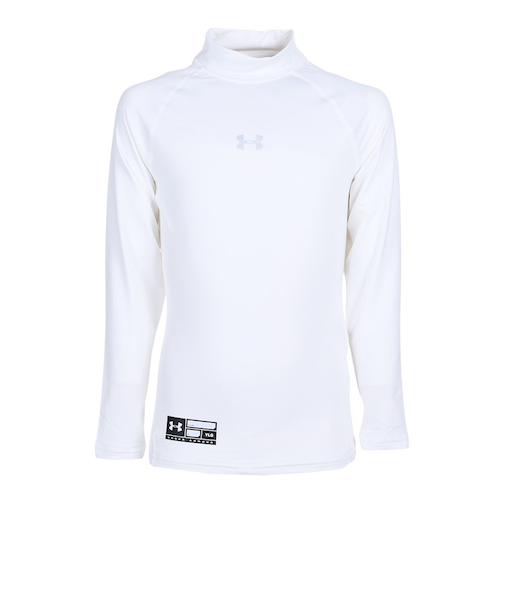 アンダーアーマー(UNDER ARMOUR)野球 アンダーシャツ ジュニア ボーイズ ユース ヒートギアアーマー ロングスリーブ モック 1358651 10…